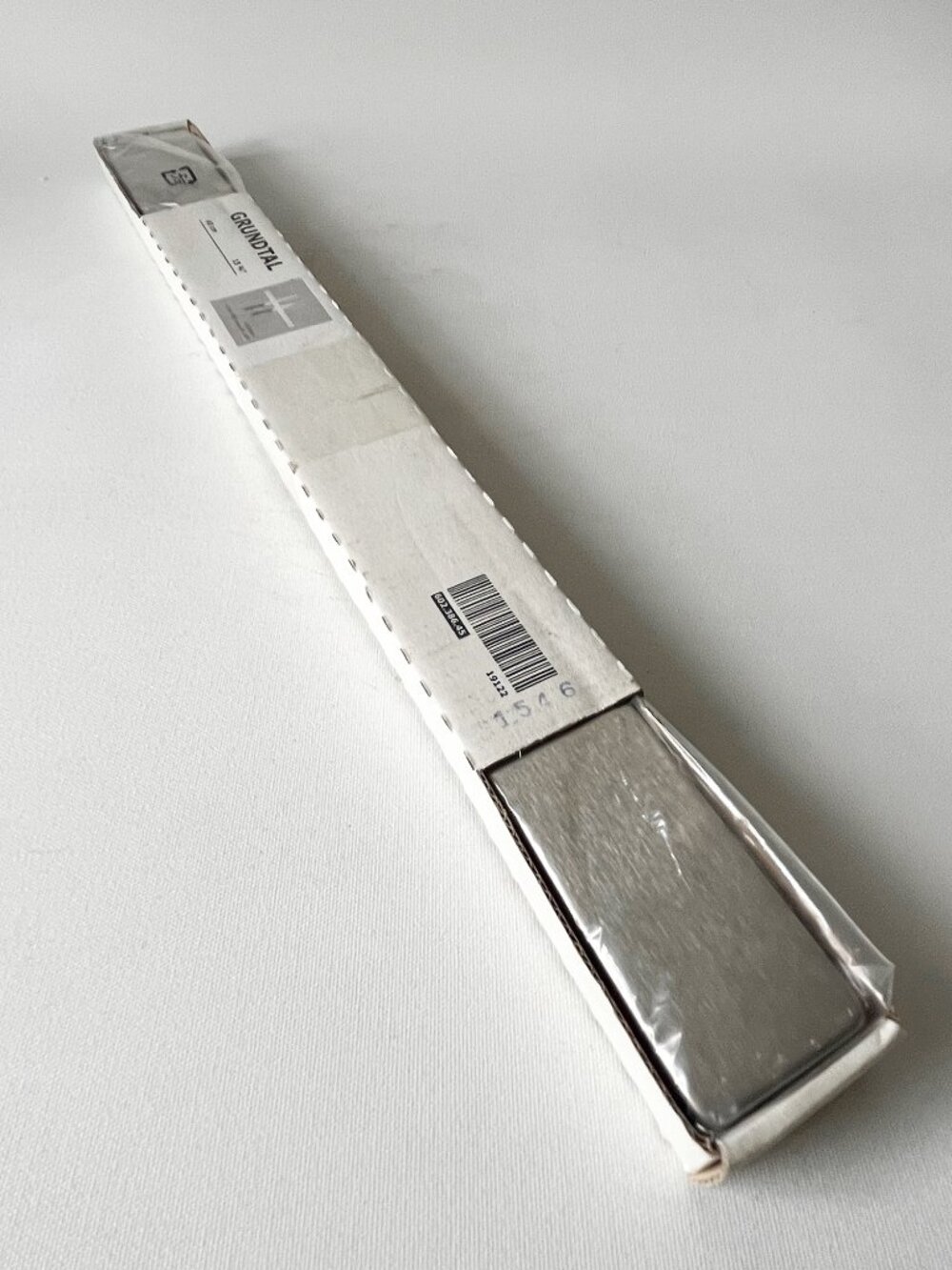 NEW IKEA GRUNDTAL 19122 Magnetic Knife Rack Holder Stainless Steel 15 3/4"